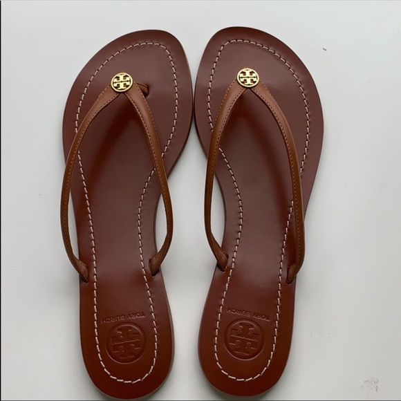 tory burch flip flops poshmark